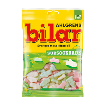 Ahlgrens Bilar Sour-Coated 125g