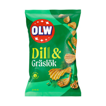 OLW Dill & Chives Chips 175g