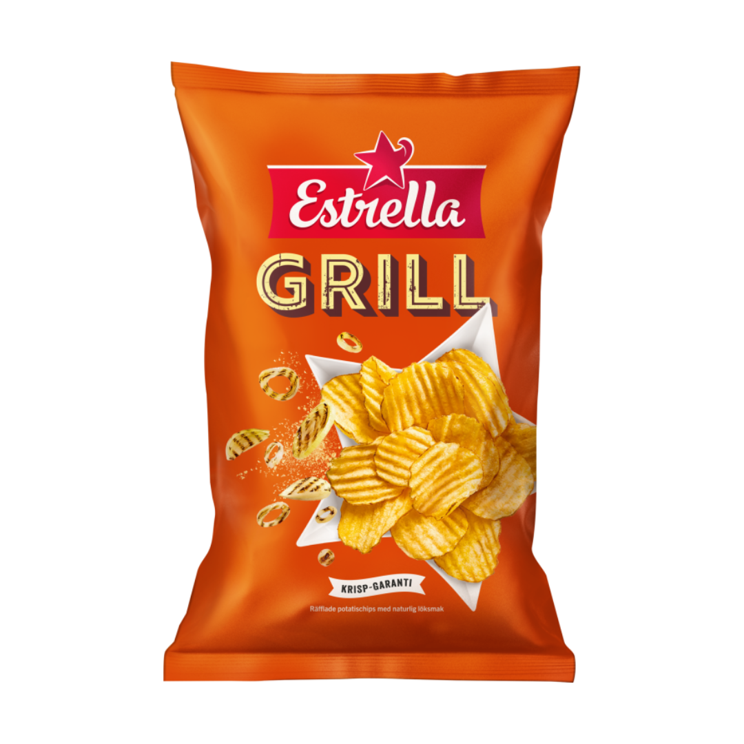 Grill Potato Chips Mini  (40g)