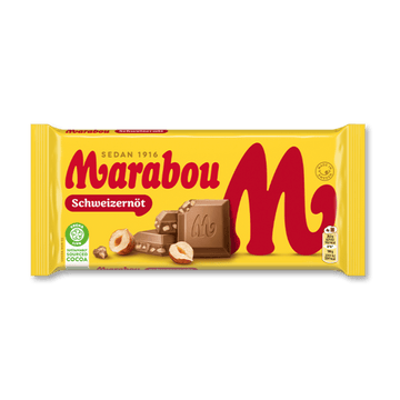 Marabou Milk Chocolate with Hazelnuts