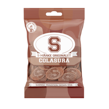 S-Märke Sour Cola Candy 80g