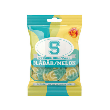 S-Märke Blueberry Melon Candy 80g