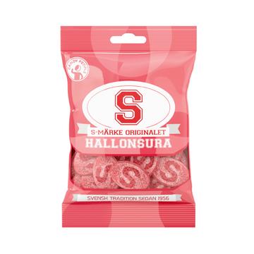 S-Märke Sour Raspberry Candy 80g