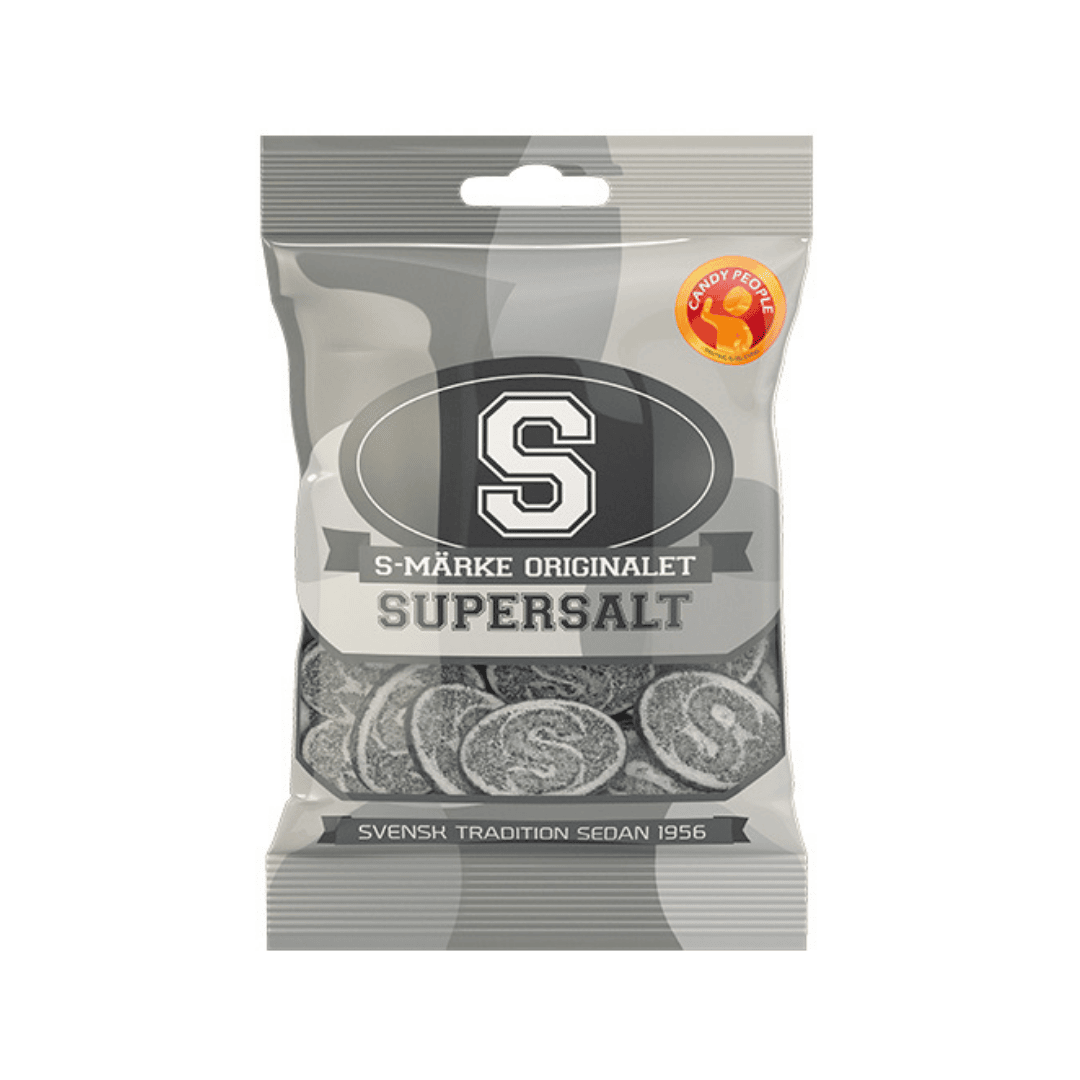 S-Mark Salty Licorice Mix 80g