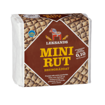 Leksands Mini Rye Crispbread Extra Baked 200g