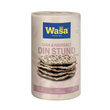 Wasa Din Stund Chia & Sea Salt Crispbread 270g