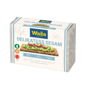 Wasa Delikatess Sesame Crispbread 285g