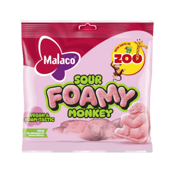 Zoo Foamy Sour Monkey 115g