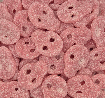 Sour Raspberry Skulls